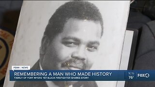 Family of Lee County's first black firefighter shares his story