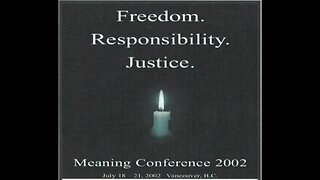 Symposium on Meaning and Spirituality in Psychotherapy | S12 Part 1 | Meaning Conference 2002