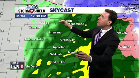 Michael Fish's NBC26 Storm Shield weather forecast