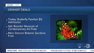 Butterfly Pavilion offering $5 admission today