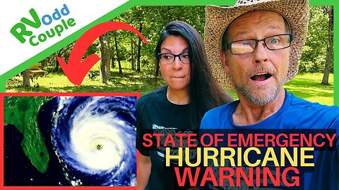 Time to Evacuate Florida? Hurricane Warning Emergency Broadcast (RV Living)