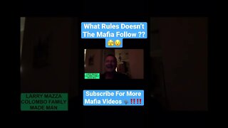 Made Man Larry Mazza On What Rules The Mafia Doesn’t Follow #mafia #mob #mademan #rulebreakers