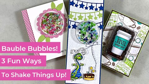 Shaking Things Up with Bauble Bubbles!