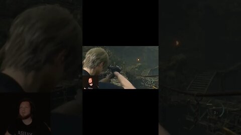 Did this happen to anyone else in RE4??