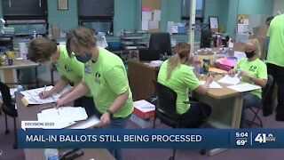 Mail-in ballots still being processed