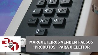 Marqueteiros vendem falsos "produtos" para o eleitor | Comentário de Marcelo Madureira