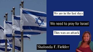 We need to pray for Israel 🇮🇱