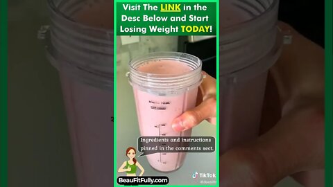 Can You Do A Low-Calorie Smoothie? #tiktok #weightloss #drink #challenge #ytshort #diet #shorts