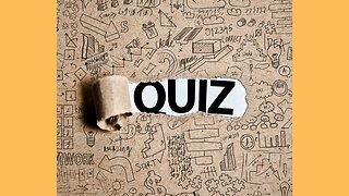 Knowledge quiz...Who knows, KNOWS!!*72