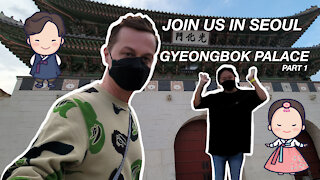 Seoul South Korea - Journey to Gyeongbok Palace at Night - Part One