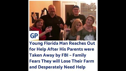 Young Florida Man Reaches Out for Help After His Parents were Taken Away by FBI