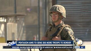 Pentagon to send 300 more troops to border