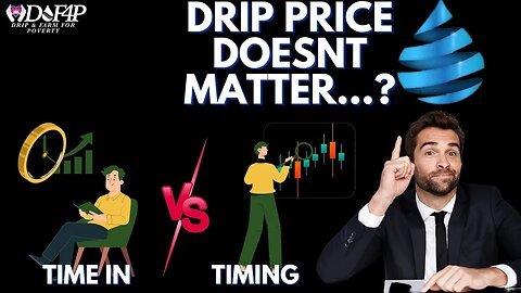 Drip Network the price of drip doesnt matter or does it