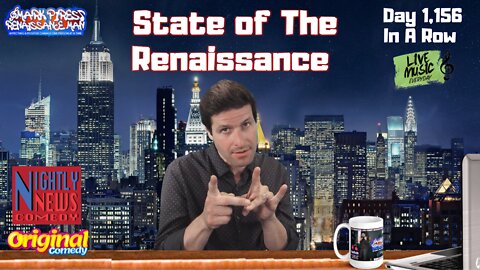 It's Late Night State of The Union on Renaissance Man!! New Back Drop!