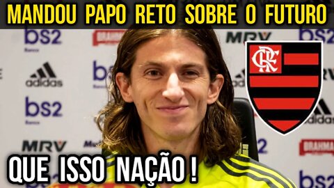 QUE ISSO NAÇÃO! FILIPE LUÍS MANDOU PAPO RETO SOBRE RENOVAÇÃO NO FLAMENGO E SEU FUTURO PODE MUDAR