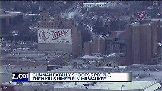 Gunman fatally shoots 5 people then kills himself in Milwaukee