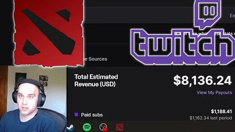 How much Dota 2 Streamer Mason Earns Per month from Twitch
