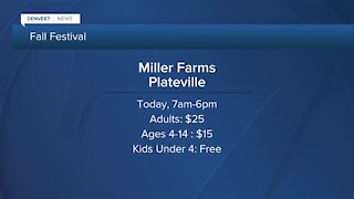 Miller Farms' fall festival starts today