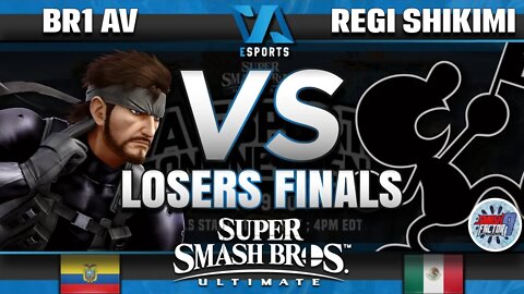 Br1 AV (Snake) vs Regi Shikimi (Game & Watch) - Ultimate Losers Finals - VA Esports Online Open
