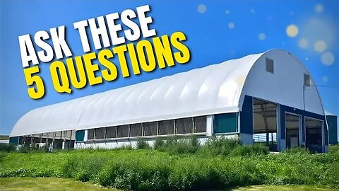 Do THIS Before Choosing a Fabric Structure