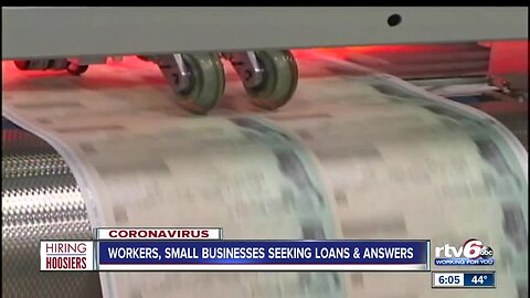 Workers, small businesses seeking loans and answers