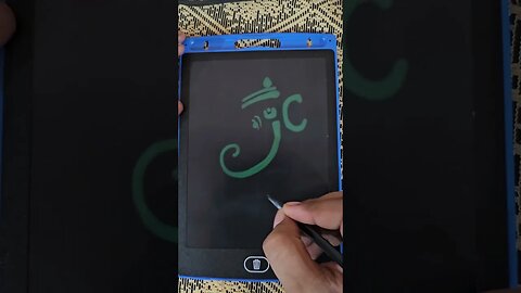 Ganesh ji quick sketch on LCD writing tablet | Lord Ganesha | #ganpati #shorts