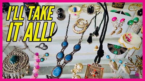 VINTAGE JEWELRY HAUL | Choosing the BEST to RESELL for Profit!