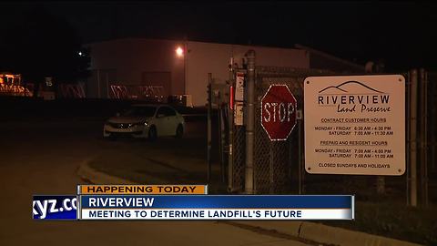 Discussion over landfill's future in Riverview