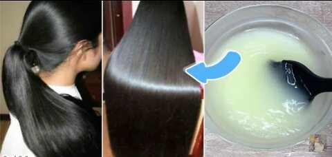 Permanent Straightening At Home With Only 2 Ingredients Part:1