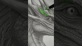 Dragon Portraits Grayscale Coloring Book