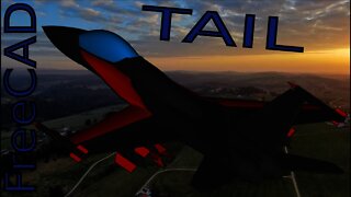 Make an F18 in FreeCAD Video 4: Tail |JOKO ENGINEERING|
