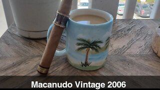 Macanudo Vintage 2006 cigar review