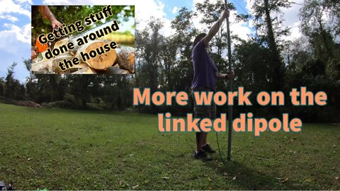 A couple home projects and more linked dipole work