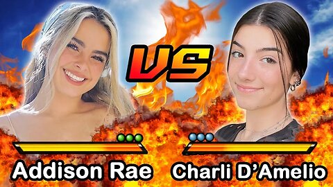 Addison Rae VS Charli D'Amelio | Versus | Who Is The Better TikTok Star?