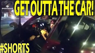 Get Outta The Car! | San Antonio Police Shoot Suspect Fleeing From McDonald's | #Shorts