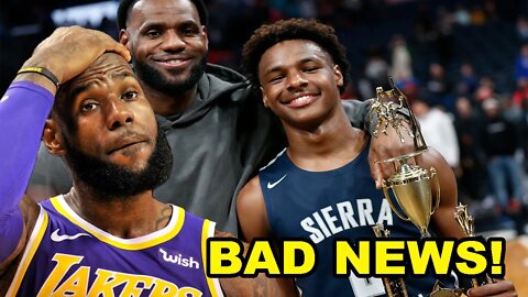 College coaches have BAD NEWS for LeBron James about Bronny's college prospects! FORGET the NBA?