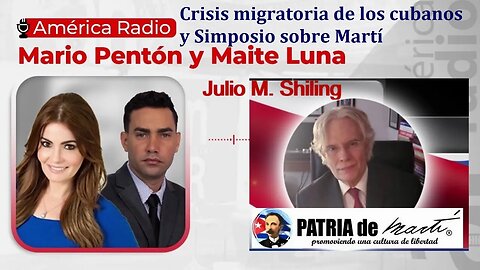 Crisis migratoria de los cubanos y Simposio sobre Martí