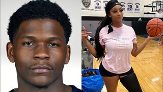 NBA Player Anthony Edwards EXP0SED By Nigerian Model After He PRAISED His Girlfriend