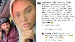 Steph Curry Defends Wife Ayesha From Trolls Who Keep Trash Talking Her New Look