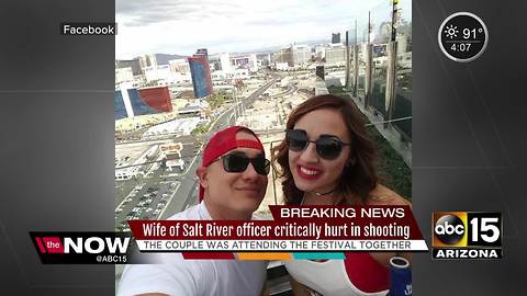 Arizona officers injured during Las Vegas mass shooting