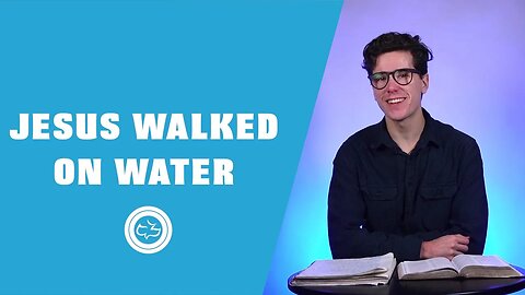 Jesus Walked on Water | Older Kids Lesson | Jonathan DiNovo
