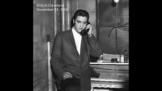 Elvis interview; late 1956 unknown location