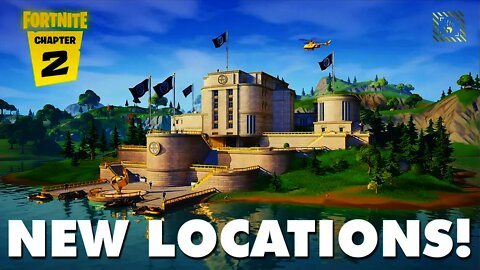 Visiting ALL NEW LOCATIONS in Fortnite Chapter 2 Season 2!