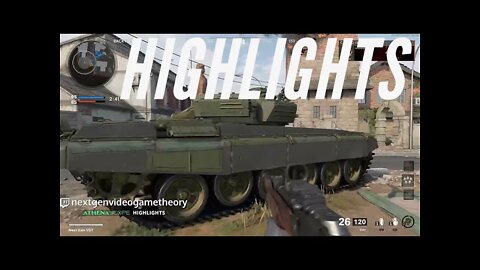 Call of Duty Cold War Montage of Highlights Running by the Tank