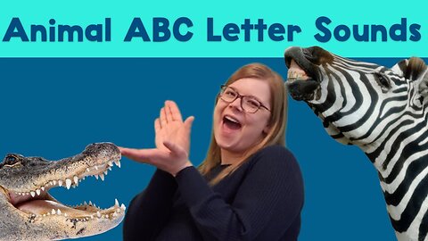 Animal ABC Letter Sounds - Learn Your Animal ABCs!