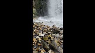 Dangerous water fall