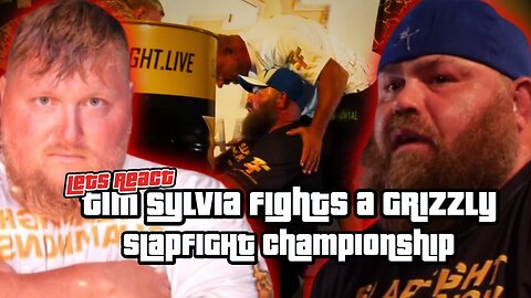 Tim Sylvia Vs Grizzly | SlapFIGHT Championship #slapbattles #slap