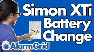 Changing the Battery of an Interlogix Simon XTi & XTi-5