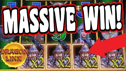 16X MAX MULTIPLIER LINE HIT JACKPOT!!! 💰 MEGA DRAGON LINK JACKPOT HANDPAY