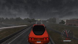 Corvette in a Thunderstorm - Test Drive Unlimited 2